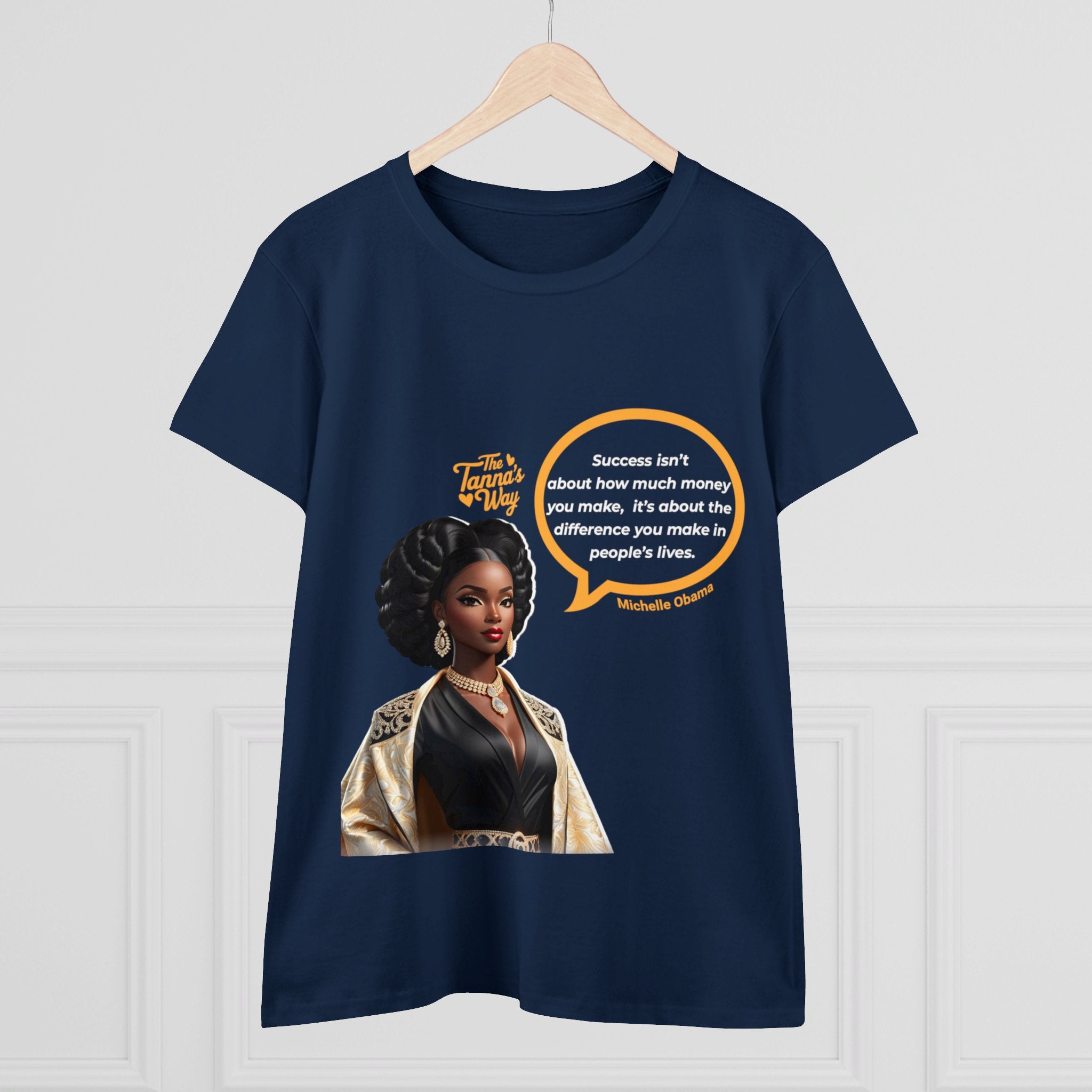 Michelle Obama | Women's Midweight Cotton Tee